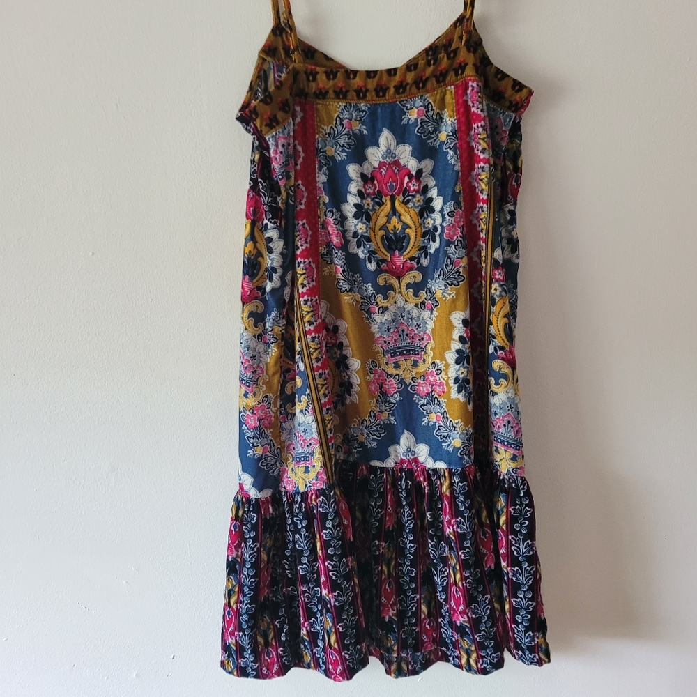 Anthropologie Zadie Velvet Slip Mini Dress Small Boho Festival - Picture 12 of 16